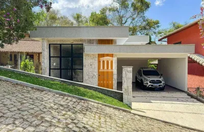 Casa à venda, 140 m² por r$ 1.200.000,00 - albuquerque - teresópolis/rj