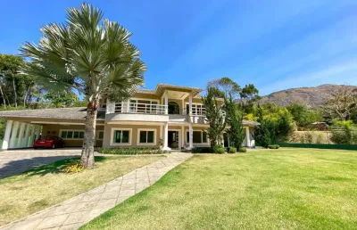 Casa com 4 dormitórios à venda, 650 m² por r$ 4.000.000,00 - parque do imbui - teresópolis/rj