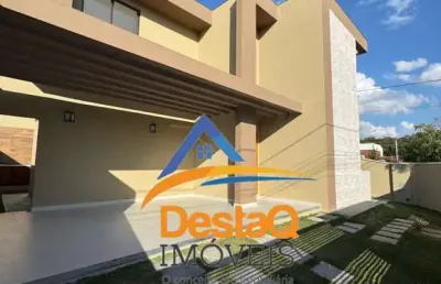 Casa em condomínio fechado com 3 quartos à venda em sobradinho, lagoa santa , 150 m2 por r$ 990.000