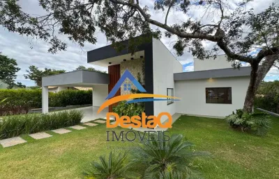 Casa em condomínio fechado com 4 quartos à venda no condomínio vale do luar, jaboticatubas , 230 m2 por r$ 1.200.000