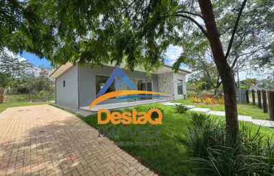Casa em condomínio fechado com 4 quartos à venda no condomínio estância da mata, jaboticatubas , 200 m2 por r$ 1.050.000