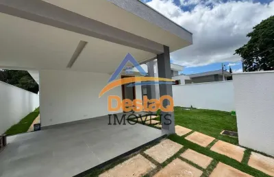 Casa com 3 quartos à venda no várzea, lagoa santa , 135 m2 por r$ 990.000