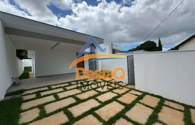 Casa com 3 quartos à venda no várzea, lagoa santa , 135 m2 por r$ 1.090.000