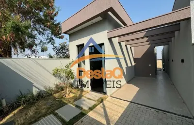 Casa com 3 quartos à venda no jardim imperial, lagoa santa , 113 m2 por r$ 690.000