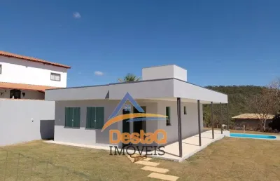 Casa em condomínio fechado com 3 quartos à venda no condomínio vale do luar, jaboticatubas  por r$ 770.000