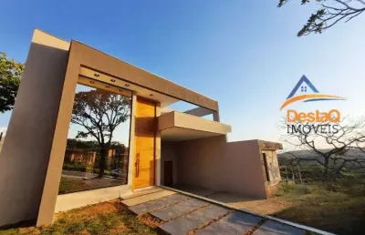 Casa em condomínio fechado com 4 quartos à venda no condomínio real mont ville, lagoa santa  por r$ 2.200.000