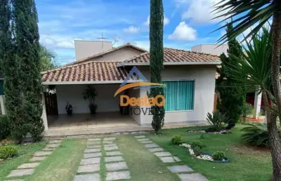 Casa em condomínio fechado com 3 quartos à venda no várzea, lagoa santa  por r$ 1.200.000