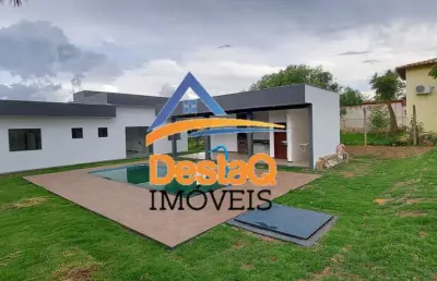 Casa em condomínio fechado com 3 quartos à venda no condomínio estância da mata, jaboticatubas  por r$ 850.000