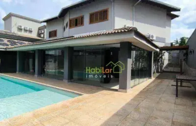 Sobrado à venda, 580 m² por r$ 4.200.000,00 - parque residencial damha - são josé do rio preto/sp