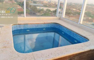 Lindo apartamento/cobertura com 02 dormitórios no parque industrial