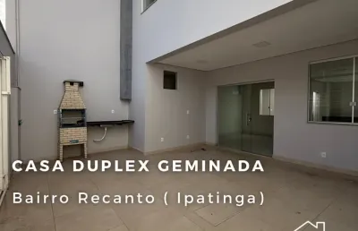 Casa com 3 quartos à venda na Avenida Lagoa da Pampulha, 00, Recanto Verde, Ipatinga