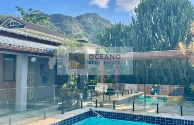 Casa em condomínio para venda em rio de janeiro, recreio dos bandeirantes, 5 dormitórios, 5 suítes, 7 banheiros, 2 vagas