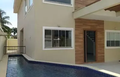 Casa em condomínio para venda em rio de janeiro, vargem pequena, 3 dormitórios, 3 suítes, 4 banheiros, 2 vagas