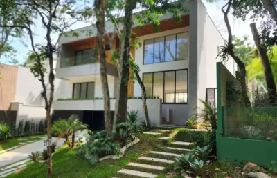 Casa em condomínio para venda em rio de janeiro, itanhangá, 4 dormitórios, 4 suítes, 7 banheiros, 5 vagas