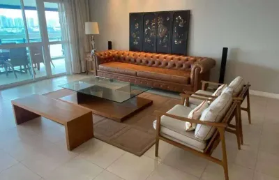 Apartamento para venda em rio de janeiro, barra da tijuca, 5 dormitórios, 5 suítes, 6 banheiros, 3 vagas