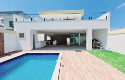 Casa em condomínio para venda em rio de janeiro, guaratiba, 4 dormitórios, 4 suítes, 6 banheiros, 4 vagas