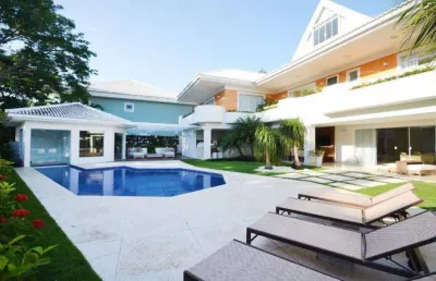 Casa em condomínio para venda em rio de janeiro, barra da tijuca, 6 dormitórios, 6 suítes, 8 banheiros, 3 vagas