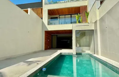 Casa em condomínio para venda em rio de janeiro, barra da tijuca, 4 dormitórios, 4 suítes, 6 banheiros, 3 vagas