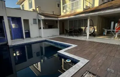 Casa em condomínio para venda em rio de janeiro, recreio dos bandeirantes, 5 dormitórios, 2 suítes, 6 banheiros, 3 vagas