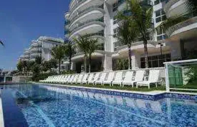 Apartamento para venda em rio de janeiro, barra da tijuca, 4 dormitórios, 4 suítes, 6 banheiros, 3 vagas
