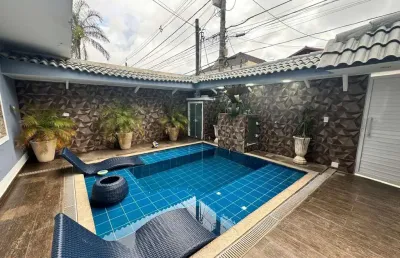 Casa em condomínio para venda em rio de janeiro, vargem pequena, 5 dormitórios, 2 suítes, 4 banheiros, 1 vaga