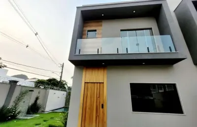 Casa em condomínio para venda em rio de janeiro, vargem pequena, 3 dormitórios, 3 suítes, 5 banheiros, 1 vaga