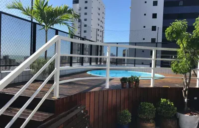 Cobertura para venda em joão pessoa, manaíra, 4 dormitórios, 4 suítes, 7 banheiros, 3 vagas