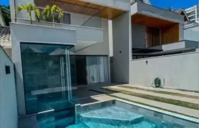 Casa em condomínio para venda em rio de janeiro, recreio dos bandeirantes, 3 dormitórios, 3 suítes, 6 banheiros, 2 vagas