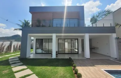 Casa em condomínio para venda em rio de janeiro, vargem pequena, 4 dormitórios, 4 suítes, 6 banheiros, 4 vagas