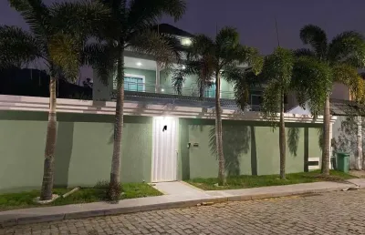 Casa em condomínio para venda em rio de janeiro, vargem pequena, 3 dormitórios, 3 suítes, 5 banheiros, 2 vagas