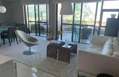 Cobertura para venda em rio de janeiro, barra da tijuca, 4 dormitórios, 4 suítes, 6 banheiros, 3 vagas