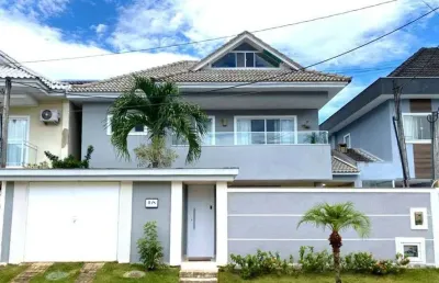 Casa em condomínio para venda em rio de janeiro, vargem pequena, 3 dormitórios, 2 suítes, 4 banheiros, 2 vagas