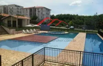 Apartamento para venda em sumaré, jardim bom retiro (nova veneza), 2 dormitórios, 1 banheiro, 1 vaga