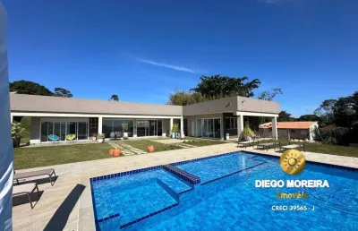 Casa térrea com vista para represa em condomínio de piracaia - sp