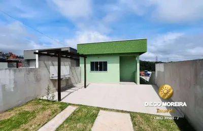 Casa à venda em terra preta com 2 dormitórios apto para financiamento