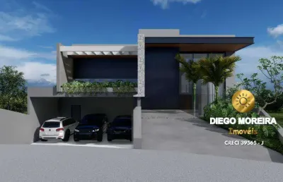 Casa em atibaia no condomínio itaporã á venda com 5 suítes