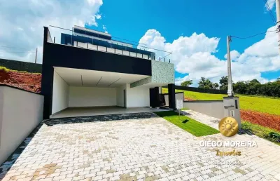 Casa em condomínio fechado com 3 quartos à venda na Estrada da Laranja Azeda, Jardim dos Pinheiros, Atibaia
