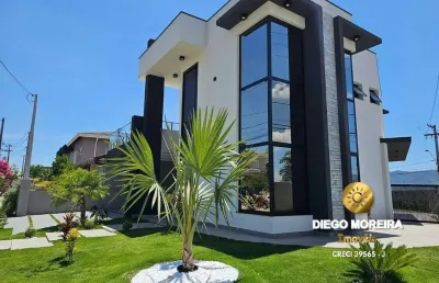 Casa de alto padrão com fino acabamento à venda em condomínio de atibaia