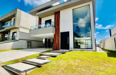 Casa em condomínio fechado com 5 quartos à venda na Rua Leão Marinho, Itapetininga, Atibaia