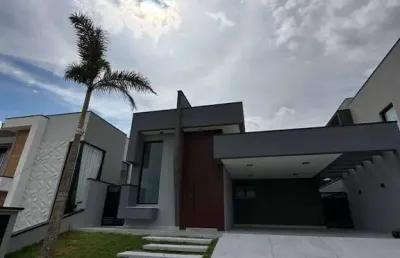Casa nova e térrea  à venda em condomínio em itupeva | residencial pecan