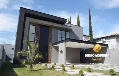 Casa á venda em condomínio figueira garden em atibaia - lançamento