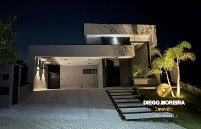 Nova casa térrea à venda em condomínio em itupeva | residencial pecan