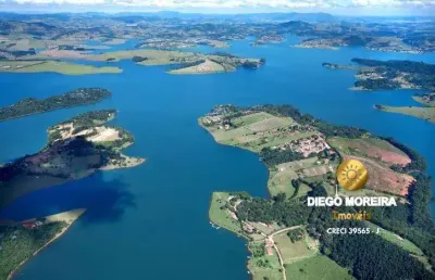 Terrenos a beira da represa á venda em joanópolis - 5.513 m²