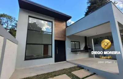 Lançamento casas à venda em terra preta - 4 unidades