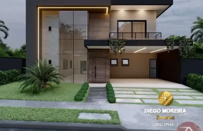 Casa á venda em condomínio terras de atibaia - lançamento