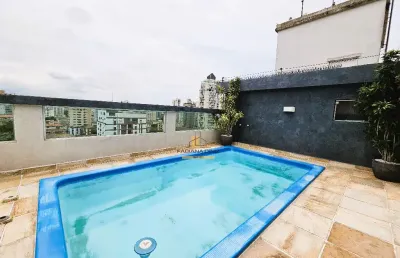 Cobertura com 3 quartos à venda no Ponta da Praia, Santos 