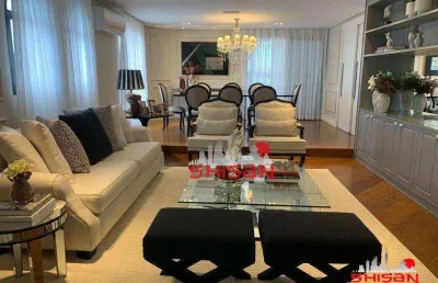 Apartamento com 4 dormitórios à venda, 250 m² por r$ 3.880.000,00 - indianópolis - são paulo/sp