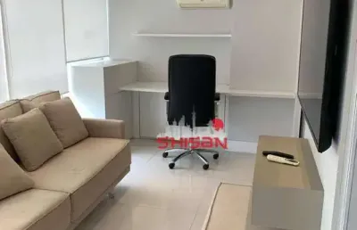 Apartamento com 1 dormitório para alugar, 54 m² por r$ 12.000,00/mês - vila olímpia - são paulo/sp