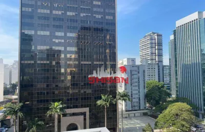 Andar corporativo para alugar, 492 m² por r$ 109.509,00/mês - jardim paulistano - são paulo/sp