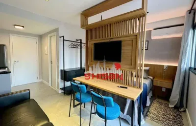 Apartamento com 1 dormitório à venda, 27 m² por r$ 325.000,00 - república - são paulo/sp